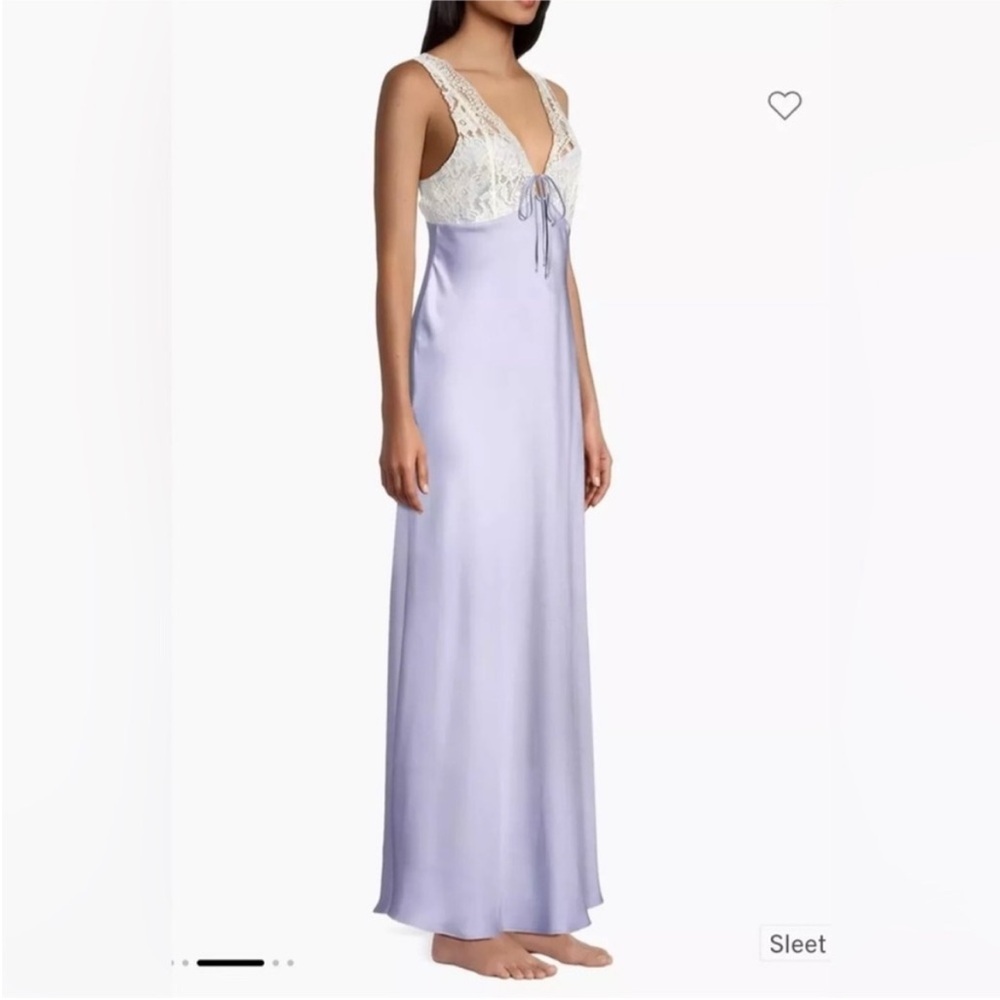 NWOT Intimately Free People Countryside Maxi Slip Dress Silky S - Picture 8 of 10